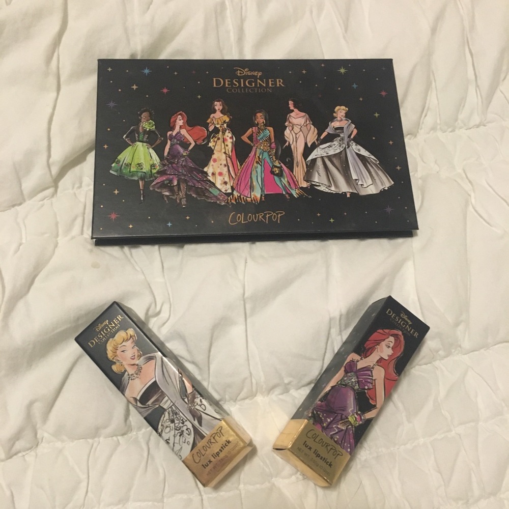 Colourpop and Disney Designer collection